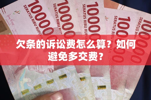 北京欠条的诉讼费怎么算？如何避免多交费？