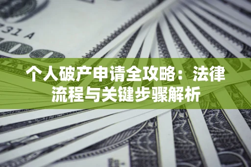北京个人破产申请全攻略：法律流程与关键步骤解析